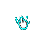 Alan Becker Cursor Set Blue (Incomplete) Cursor