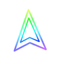 Azure Aura Transparent Rainbow Busy Extra