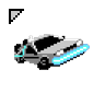 Back to the Future DeLorean cursor. Cursor