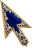 Blue Velvet Cursor Set