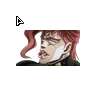 Kakyoin doing the "lelolelo" with cherries - Jojo's Bizarre Adventure