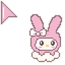 My Melody Ver. 2.0 Cursor Set Cursor