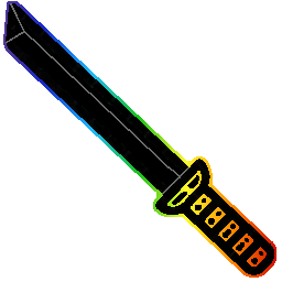 RGB Ninja Katana Arrow