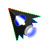 RGB Rocket Cursor