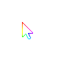 RGB Cursor Arrow